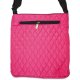 Quilted Fabric Crossbody Bag